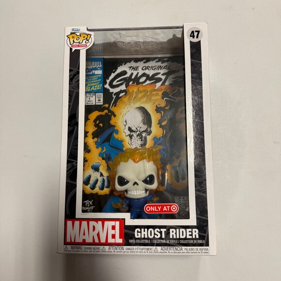Funko Pop Comic Covers Marvel Ghost Rider #47 Target Exclusive Vinyl Figure - Picture 1 of 9